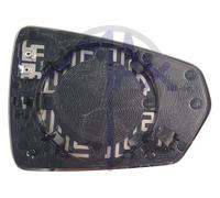 Vidrio Espejo Placa Retrovisor para Volkswagen polo De 2017 Térmico Izquierdo