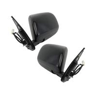 Espejo Retrovisore Conjunto Para Hilux Para Vigo 2005-2015 Espejo Lateral 3 Pines Con Imprimación Puerta Plegable Manual Negro(Left Right)