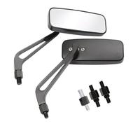 Espejo Retrovisores Giratorio Espejos retrovisores laterales universales para motocicleta, de 8 mm y 10, para motos deportivas calle, chopper para cruiser