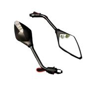 Espejo Retrovisores Giratorio Espejos retrovisores universales para motocicleta, con carcasa de ABS y hierros modificados para scooter, 5 colores