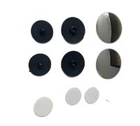 Espejo Retrovisores Moto Espejo Retrovisor Universal Para Motocicleta Ángulo Súper Ancho, Visión Amplia Pedal Cristal Convexo Punto Ciego Coche Espejos Motos Lateral