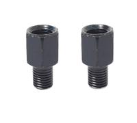 Espejo Retrovisores Moto Para Adaptadores Espejo Motocicleta 1 Par Negro M10 10MM Espejos Retrovisores M8 8MM Sentido Agujas Reloj Rosca Derecha Espejos retrovisor Motocicleta(2x M8M8 (RR))