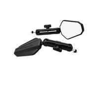 Espejo Retrovisores Moto Para Adventure Dirt Bicicleta Calle ATV Espejos Universales Para Motocicleta, Espejo Lateral Manillar Plegable Ajustable Espejos Motos Lateral