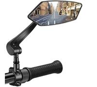 Espejo Retrovisores Moto Para Bicicleta Espejo Retrovisor Gran Angular Ciclismo 360 ° Ajustable Giratorio Carretera Manillar Espejos Retrovisores Espejos Motos Lateral(1PCS Right)