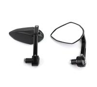 Espejo Retrovisores Moto Para CBR650R Para MT07 Para MT09 R6 Negro Sportbike 7/8 "manillar Extremo La Barra Espejos Accesorios Motocicleta Espejos Motos Lateral
