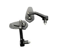 Espejo Retrovisores Moto Para Espejo Retrovisor Motocicleta Manillar Patrón Fibra Carbono Accesorios Traseros Invertidos Modificados Espejos Motos Lateral