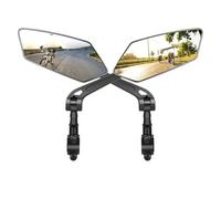 Espejo Retrovisores Moto Para Motocicleta Bicicleta Eléctrica Manillar Espejo Reflectante Accesorio Retrovisor Ajuste Rotación 360 Espejos Motos Lateral(1 Pairs)