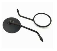 Espejo Retrovisores Moto Para Motocicletas Para Eléctricas Para Scooters Para Bicicletas Para Laterales Redondos Aluminio CNC Universales Ajustables(MS-1049-B)