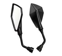 Espejo Retrovisores Moto Para Scooter Para Bicicleta Para Eléctrica Ajustables Espejos Retrovisores Laterales De Repuesto Seguridad 2 Unidades(MS-2065-B)