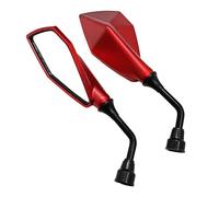 Espejo Retrovisores Moto Para Scooter Para Bicicleta Para Eléctrica Ajustables Espejos Retrovisores Laterales De Repuesto Seguridad 2 Unidades(MS-2065-R)