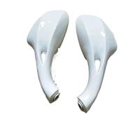 Espejo Retrovisores Moto Para Suzuki Para Piaggio Para SYM Haojin 50cc-150cc Espejos Laterales Modificados Scooter 8mm Gafas Traseras Retrovisoras Espejos Motos Lateral(White)