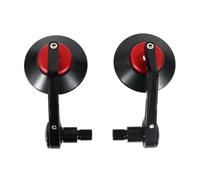 Espejo Retrovisores Moto Para Tmax500 Tmax 500 Tmax-500 Tmax530 530 Tmax-530 XJ 6 DIVERSION 2001-2021 CNC Manillar Extremo Espejo Retrovisor Espejos Motos Lateral(Red X)