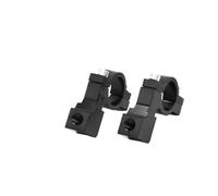 Espejo Retrovisores Moto Retrovisor Motocicleta Eléctrica Marco Instalación Fija Bicicleta Soporte Modificación Multifuncional Espejos Motos Lateral(Black 8MM lens holder/1 pair)