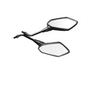 Espejo Retrovisores Moto Universal 1 Par 8mm 10mm Motocicleta Scooter E-Bike Manillar Extremo Espejos Retrovisores Laterales Electromóvil Espejos Motos Lateral(8mm)