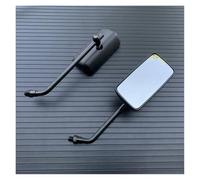 Espejo Retrovisores Motocicleta Espejos Retrovisores Laterales Rectangulares Para Motocicleta Para CB500X Y Para NC750X 10 Mm.(Negro)
