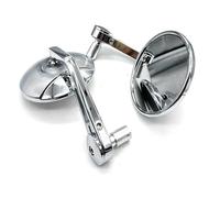 Espejo Scooter Espejo Retrovisor Motocicleta Para Triumph Para Street Para Triple 675 765 1050 Para Trident 660 Para Tiger 900 Para Tiger 1050 Retrovisores Motos(Chrome)