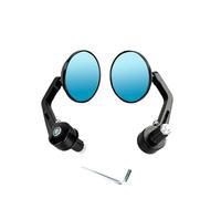 Espejo Scooter Para Cafe Para Racer Espejos Retrovisores Redondos De 7/8" Con Extremo Barra Para Motocicletas Espejos Moto Laterales