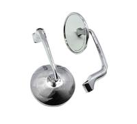 Espejo Scooter Para MT07 Para MT09 Para MT10 FZ1 FZ6 FZ09 FZ8 Para XSR 700 Para XSR900 Para XSR400 Espejo retrovisor de motocicleta Retrovisores Motos(Chrome)