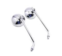 Espejo Scooter Para Z750 Para Z800 Para Z900 Para Z1000 Para ER6N Para ER6F Para Z900RS Espejo Retrovisor De Motocicleta Retrovisores Motos(Chrome)