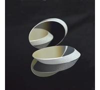 Espejo secundario de Eje Corto 25 mm 30 mm 35 mm 42 mm 50 mm 54 mm 70 mm 114 203 Telescopio Reflectante Espejo secundario Oblicuo elíptico(25mm)