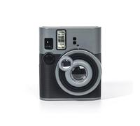 Espejo Selfie Cámara para Instax Mini 4, Espejo Selfie de Autorretrato Lente de Acercamiento Accesorios Cámara para Instax Mini 4 (Gris)