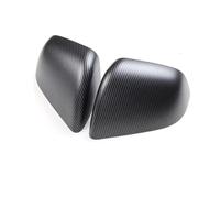 Espejo Tapa Cubierta Espejo Retrovisor De Coche Para Tesla Para Model 3 Y Carcasa Decorativa De Fibra Carbono Brillante/mate. Carcasa Retrovisores(/3)