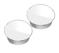 Espejo trasero, espejo lateral - Espejos traseros de esquina de 2x de ancho,Accesorios automotrices de alta definición de copa de succión de 360 grados para camiones