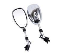 Espejo Trasero Moto Compatible Con Yamaha Para XVS125 Para XVS250 Para XVS400 Espejo Retrovisor Lateral De Motocicleta Espejo Retrovisor Lateral De Motocicleta Accesorio De Motocicleta