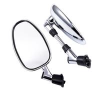 Espejo Trasero Moto Compatible Con Yamaha Para XVS1300 Para XV950 Para XV1600 Espejos De Motocicleta Espejo De Manillar De Motocicleta Espejo Lateral Trasero De Motocicleta