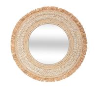 Atmosphera - Espejo Trenzado «Célia» - Rafia D68 cm