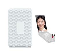 Espejo triple ajustable -3 lados de viaje con gancho telescópico. Accesorios para sala de estar, vestuarios, espejo de viaje para un máximo