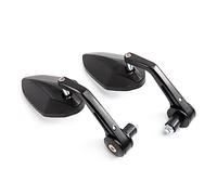 Espejo Universal Extremo Barra Motocicleta 7/8 Compatible con Ninja Z1000 Z900 Z650 Espejos Laterales Traseros Bicicleta Deportiva Carreras Aluminio