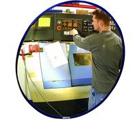 Espejo universal para interiores y exteriores eurokraft pro, redondo