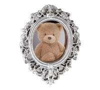 Espejo Vintage,Decoración Rústica de Resina para Habitación,Espejos Redondos para Decoración de Pared - para Casa de Muñecas Dormitorio Guardería Apartamento Oficina Hotel Mujeres Niñas