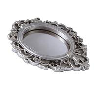 Espejo Vintage,Rústico Retro Pequeño Habitación,Pequeño Espejo Mural Elegante - para Casa de Muñecas Dormitorio Guardería Apartamento Oficina Hotel Mujeres Niñas