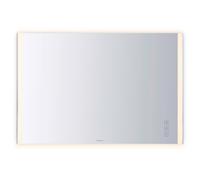 Espejo XSquare de Duravit con iluminación LED, con calefacción de espejo, 1200x800x33mm, cromo de alto brillo, XS7014000000000