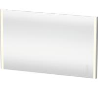 Espejo XSquare de Duravit con iluminación LED, con calefacción de espejo, 1300x800x33mm, cromo de alto brillo, XS7015000000000