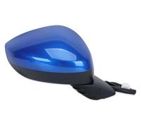 espejos automóviles Para Civic 2022 2023 Espejo Retrovisor Completo Brillante De 3 Pines Puerta Cristal Eléctrico Izquierdo Derecho Accesorios Coche(Blue Right)