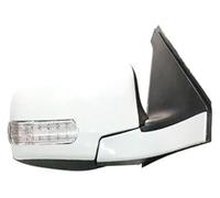 espejos automóviles Para Suzuki Para Swift 2005-2016 Lente Espejo Retrovisor Exterior Coche Ajustable(White-Right(Driver Side),5 Wire)