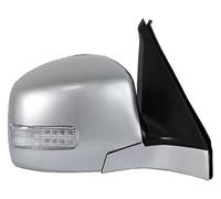 espejos automóviles Para Suzuki Para Swift 2005-2016 Lente Espejo Retrovisor Exterior Coche Ajustable(Silver-Right(Driver Side),5 Wire)