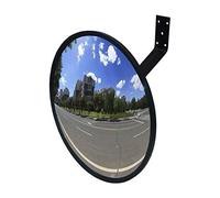 Espejos convexos de seguridad, Al aire libre interior granangular material convexo redondo de la PC del espejo tráfico los 30cm