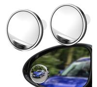 Espejos de Ángulos Muertos, 2 Piezas Con Para Vista Trasera Auxiliar, Punto Ciego Ajustable de 360 Grados para Espejo Lateral del Coche, Compatible con SUV Camión