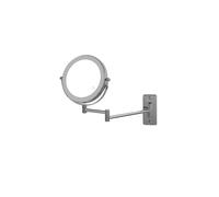 Espejos de baño recargables de pared con luces regulables, espejo de maquillaje con luces y aumento, pantalla táctil, espejo de afeitado de