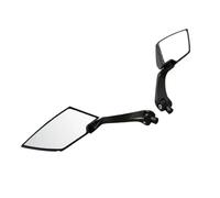 Espejos de barra para motocicleta Espejo retrovisor universal para motocicleta, ABS, para scooter, espejo lateral, para moto, bicicleta eléctrica, scooter, accesorios para motocicleta Espejos traseros
