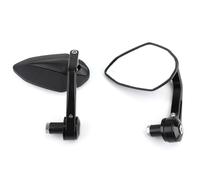 Espejos de Barra para Motocicleta Espejos Retrovisores Deportivos Negros De 7/8" De para Manillar De Motocicleta CBR650R. Espejos Traseros para Motocicleta