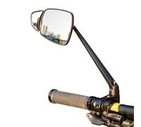Espejos De Bicicleta - Goma Acrílica De Aluminio, Manillar Ajustable De 360 Grados Accesorio De Seguridad Reflectante Para Ciclismo, Ejercicio, Carretera, Senderos De Tierra, ,