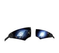 Espejos de Manillar Ajustables para Motocicleta Espejo Retrovisor para Bicicleta, Ajustable A 360°, para Bicicleta De Montaña, Carretera, Motocicleta, Scooter, Seguridad.(26210005 1pcs Right)