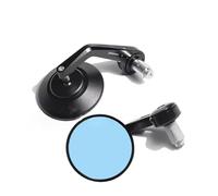 Espejos de manillar para moto Compatible con Espejos Retrovisores De Motocicleta Modificados Compatible con Trident660 SPEED400 SCRAMBLER400X Bonneville T100 T120 Retrovisores Moto Espejo(A)