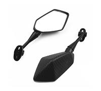 Espejos Espejos Retrovisores Carbono Para Motocicleta Para CBR600RR Para CBR 600 Para RR 2003 2004 2005 2006 2007 2008 2009 2010 2011 CBR1000RR 04-07 Espejo retrovisor (Color : Carbon)
