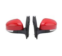 Espejos Exteriores Automóviles Conjunto Espejo Retrovisor Lateral Para Ford Para Focus Para MK3 Para Euro 2011-2018 Rojo Grande Espejo Retrovisor Calefactable Retrovisor(A pair)